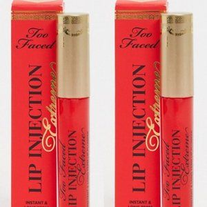 2 Too Faced Lip Plumper STRAWBERRY KISS (a deep ruby red) BRAND NEW